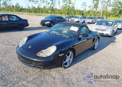 2003 Porsche Boxster S z USA, uszkodzony, nr VIN WP0CB29803U662184